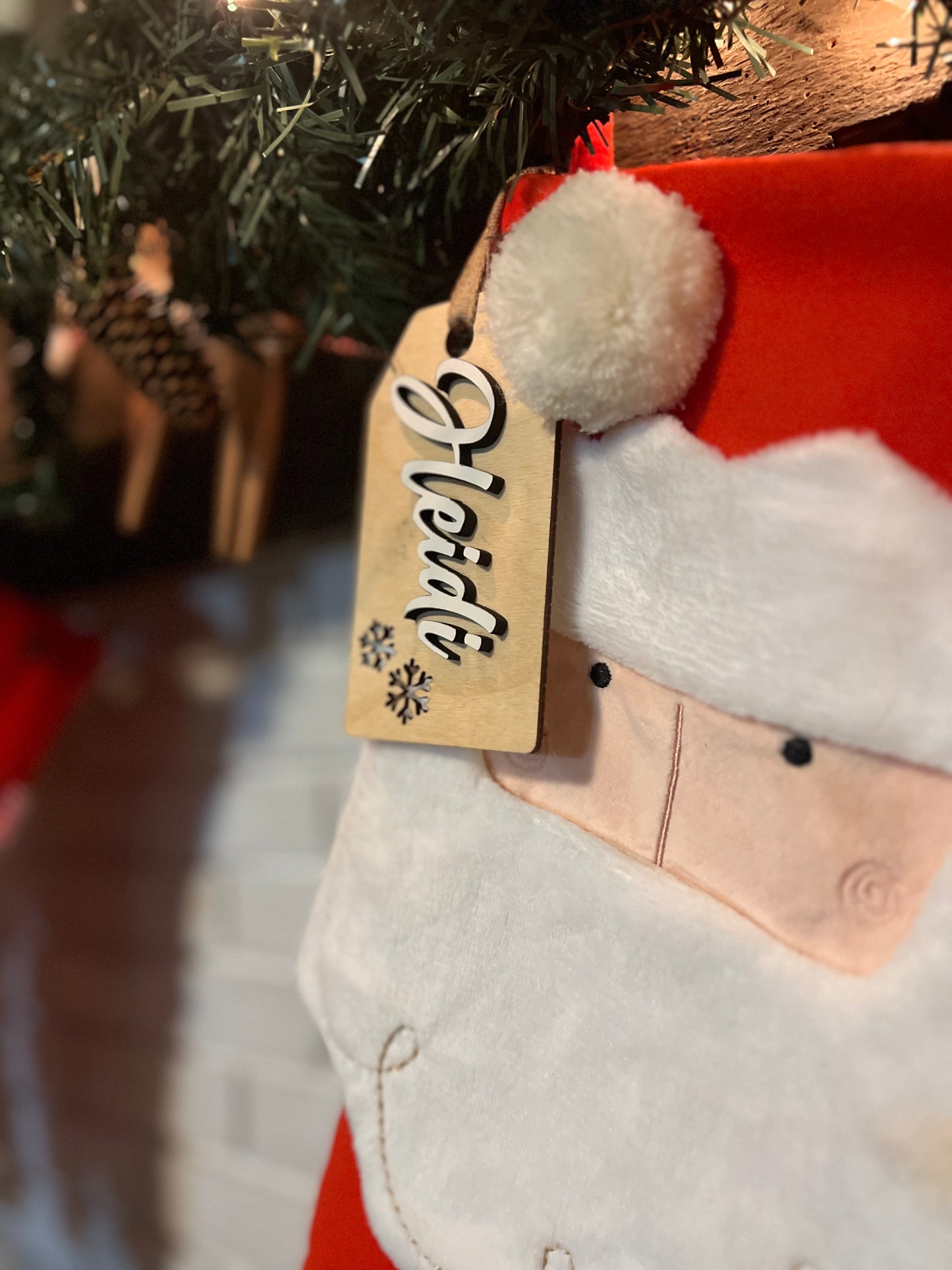 Personalized Stocking Tag