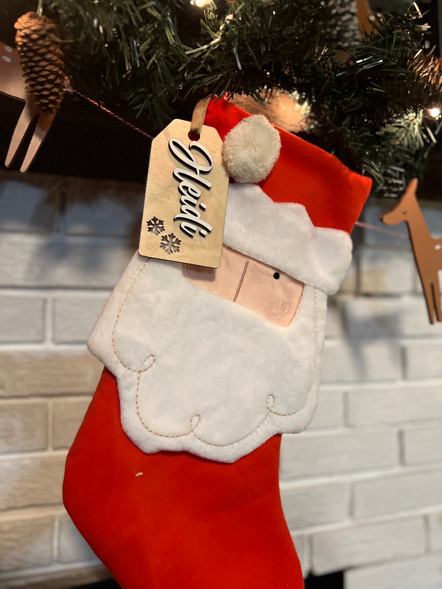 Personalized Stocking Tag