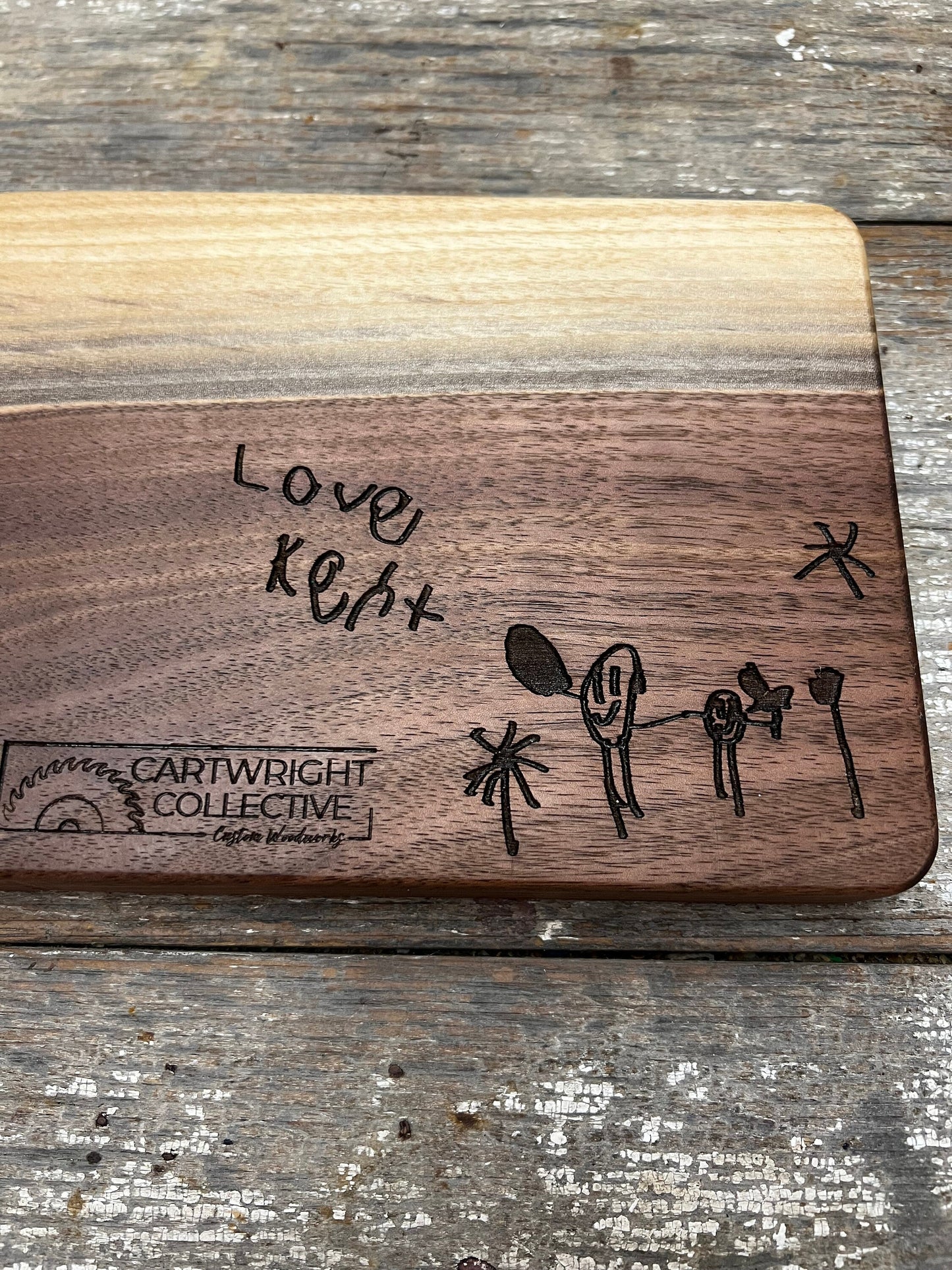 Handcrafted Rectangle Hardwood Catch-All Tray – Elegant Organizer for Keys, Jewelry, & Essentials – Home Decor - Personalization Available